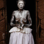 Portrait of a Gambada devotee, most likely still in trance, after the ceremony (image by Ingrid Koedood)