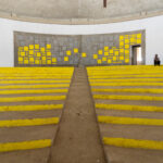 Inside the ruined theatre at Namibe (image by Inger Vandyke)
