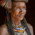 Ovahakaona women are some of the most beautifully decorated women in southern Angola (image by Inger Vandyke)