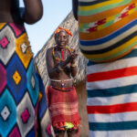 Ovandimba women dancing at a ceremony in remote Angola (image by Inger Vandyke)