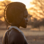 Sunset with the stunning Ovankhumbi girls (image by Inger Vandyke)