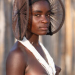 Portrait of a beautiful Ovankhumbi girl (image by Inger Vandyke)