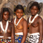 Ovankhumbi girls prepare for their initiation (image by Inger Vandyke)