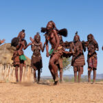 Ovatwa women dancing at a ceremony (image by Inger Vandyke)