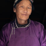Portrait of an elderly shaman's wife (image by Inger Vandyke)