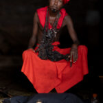 Portrait of a priest after the Shango ceremony (image by Ingrid Koedood)