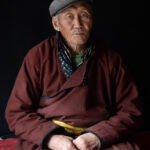 Portrait of a prominent Tsaatan elder and shaman (image by Inger Vandyke)