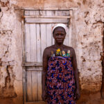 One of the priestesses of twins outside her home (image by Ingrid Koedood)