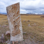 The famous Uushig Deer Stones are possibly Mongolia's oldest and most ornate (image by Inger Vandyke)
