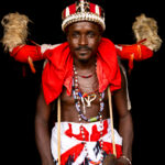 Portrait of a Kossou or kpohinto (Voodoo shaman). A shaman serves as a spiritual guide or mediator between the physical and spiritual worlds (image by Ingrid Koedood)
