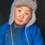 Portrait of a young Tsaatan boy (image by Inger Vandyke)