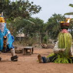When your morning starts early with an incredible ritual of the Guèlèdè fire mask dancers, you know that you are going to have another special day in Benin (image by Ingrid Koedood)