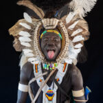 Ferocious Lopit warrior (image by Inger Vandyke)