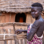 The Laarim women of the Kimotong are perhaps best known for their elaborate keloid scarification (image by Inger Vandyke)