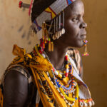 A beautiful Laarim woman with her jewellery and piercings (image by Inger Vandyke)