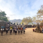 Lopit people dancing an 'Oriaha' or ceremony celebrating the rainmakers (image by Inger Vandyke)