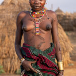 Decoration for Toposa women means both scarification and jewellery (image by Inger Vandyke)