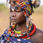 The mesmerising jewellery of Toposa women (image by Inger Vandyke)