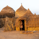 This is what it is like to wander through Toposa villages in golden hour (image by Inger Vandyke)