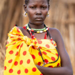 Even when not decorated, Toposa women are strikingly beautiful (image by Inger Vandyke)