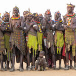 Toposa women at a ceremony (image by Inger Vandyke)