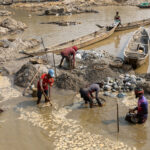 River rocks are dug by the hands of hundreds of workers (image by Yousuf Tushar)