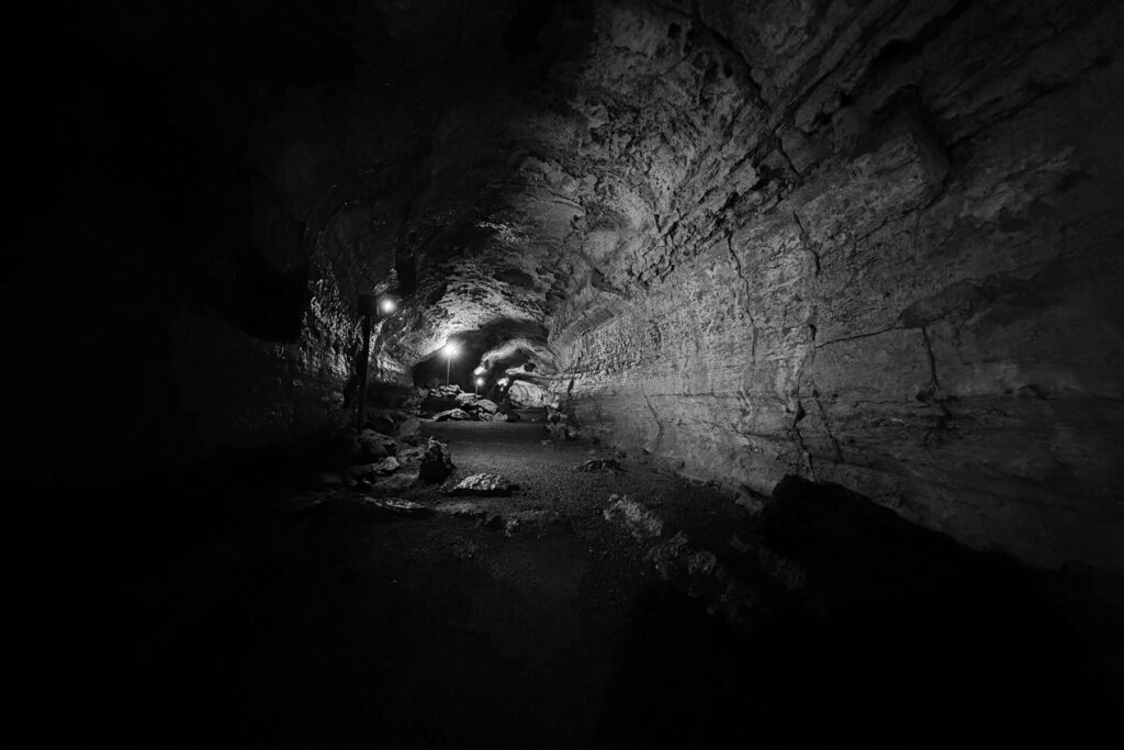 Lava Tunnel on Santa Cruz Island (Image by Mike Watson)