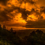 On this year's tour in Costa Rica, it rained. It really bucketed it down. But then the rain cleared and this sunset - over the mid-altitude lowlands - took our breaths away (image by Gin Wilde)