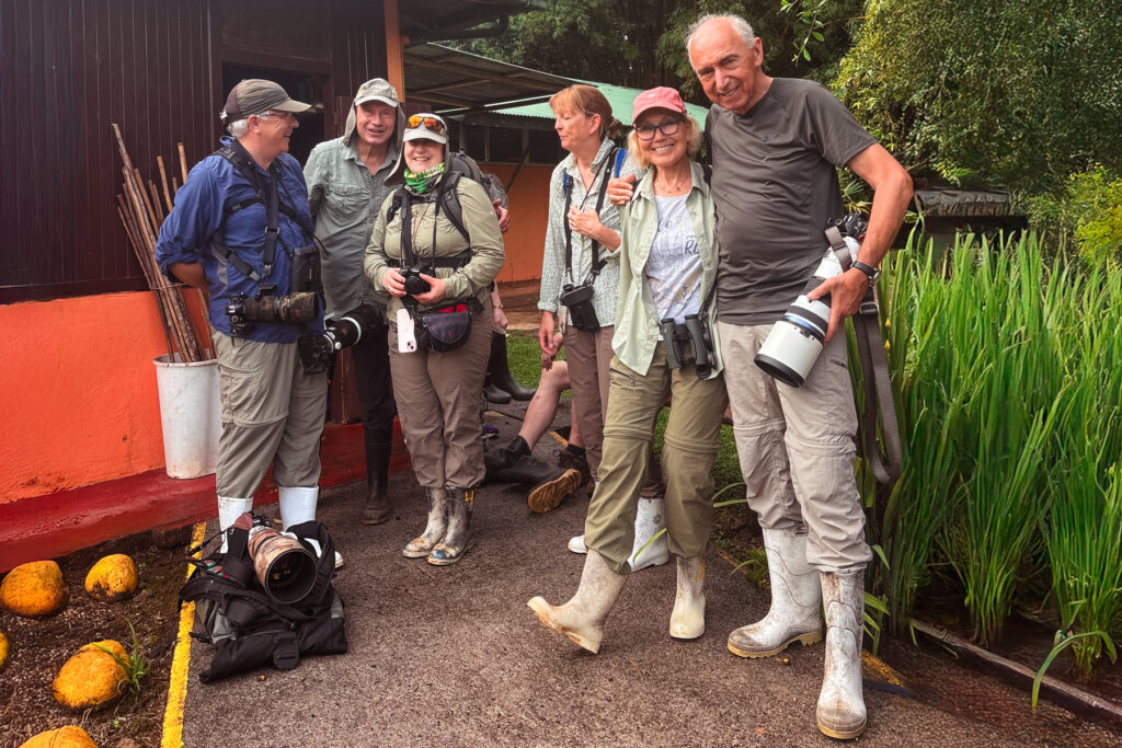 If you want to trek on muddy forest trails to find Screech Owls, you need to borrow some Wellington Boots! (image by Gin Wilde)