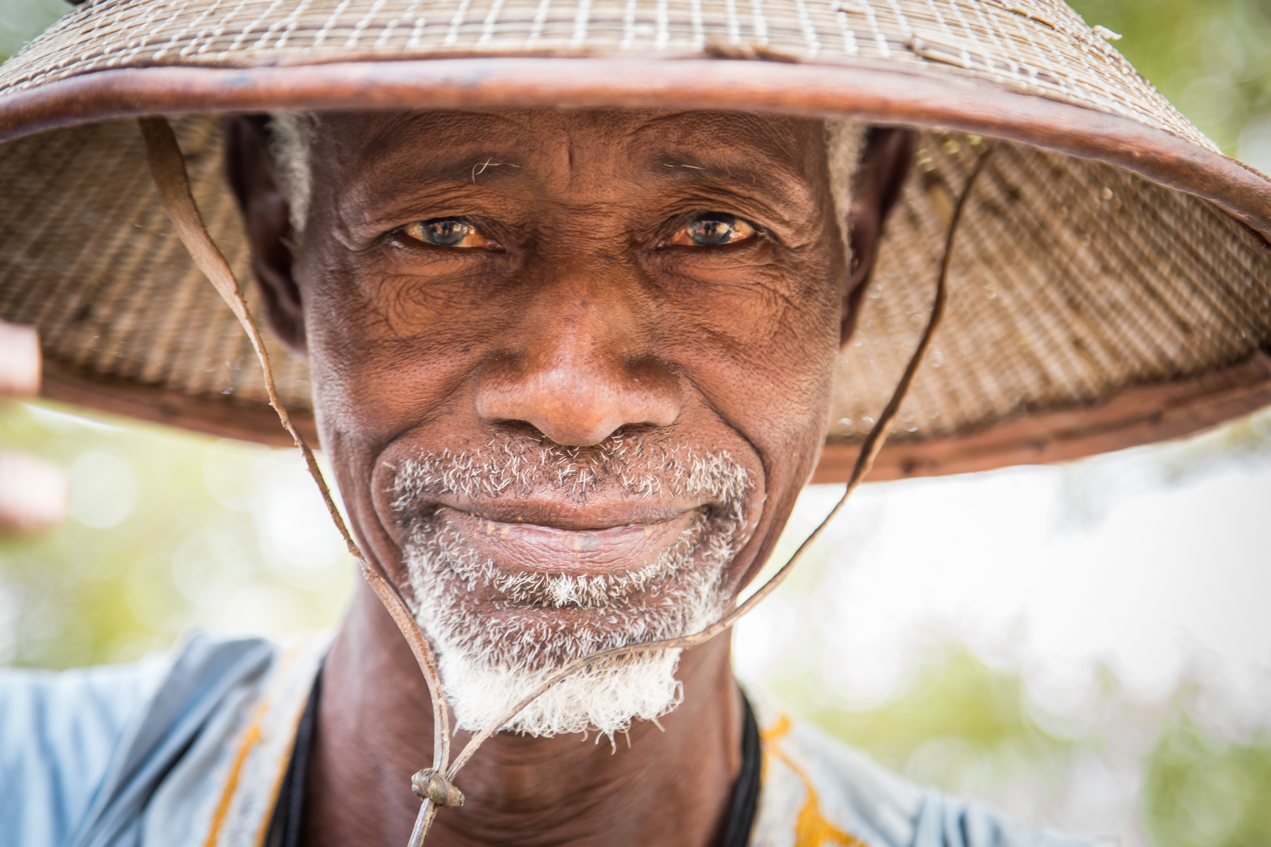 Smiling Fulani man. (image by Inger Vandyke)