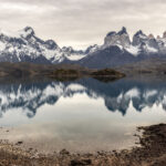 The western end of the Paine Massif is just as spectacular as the eastern end with its towers (image by Mike Watson)