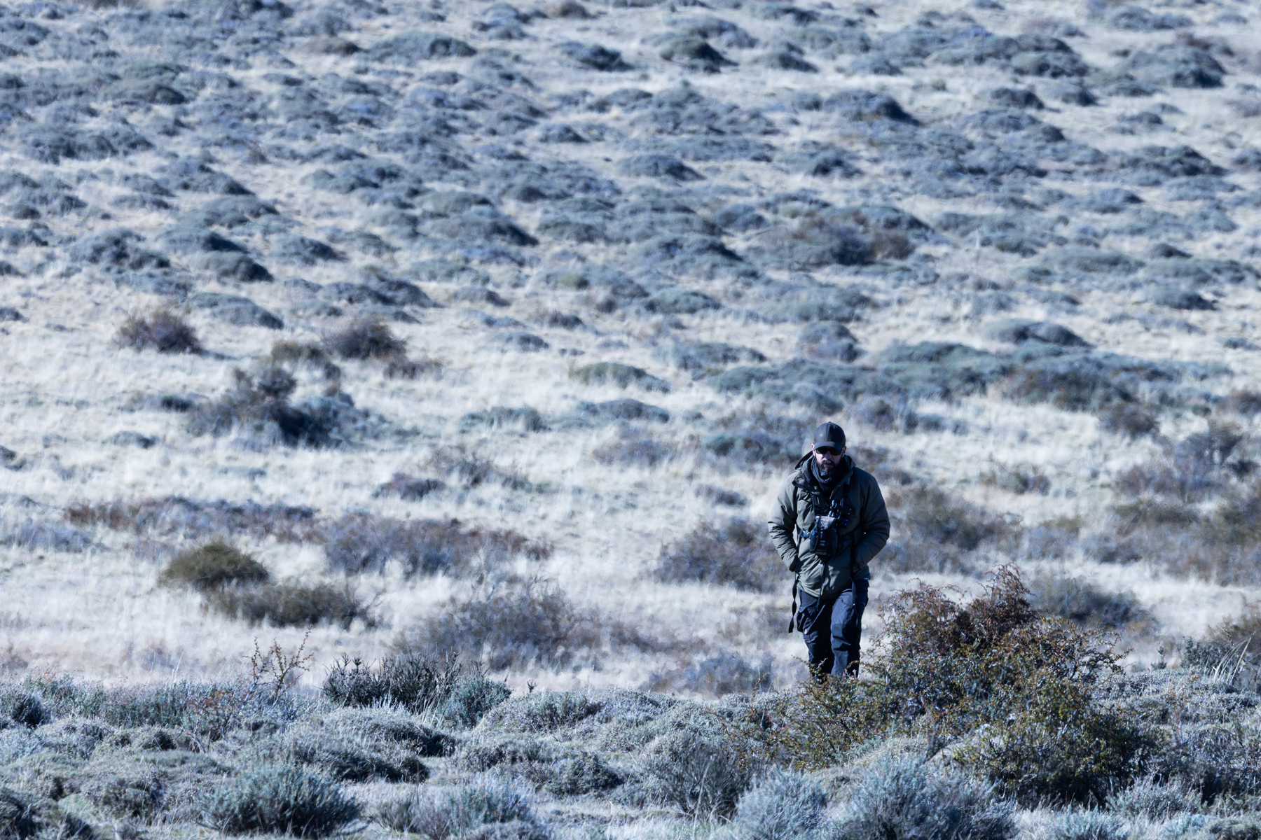 Our ‘recon overwatch’ Puma Tracker, Ladies and Gentleman – the one and only Jorge Cardenas (image by Mike Watson)