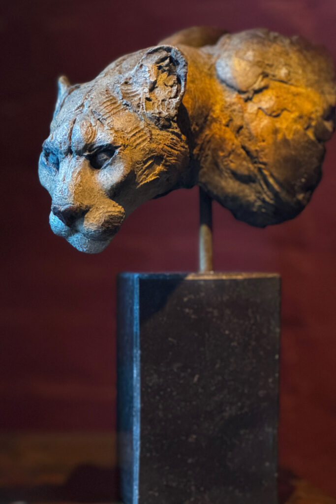 Finished Petaca in bronze (image by Mark Adlington)