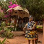 In Abomey, we explored a local gallery showcasing traditional sculptures (image by Ingrid Koedood)