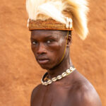 Proud pose after the initiation ceremony – a young Batammariba boy from Togo (image by Ingrid Koedood)