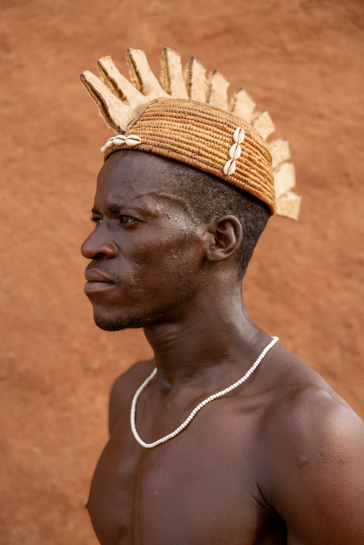 A proud profile portrait of a Batammariba young man after the initiation ceremony (Togo) (image by Ingrid Koedood)