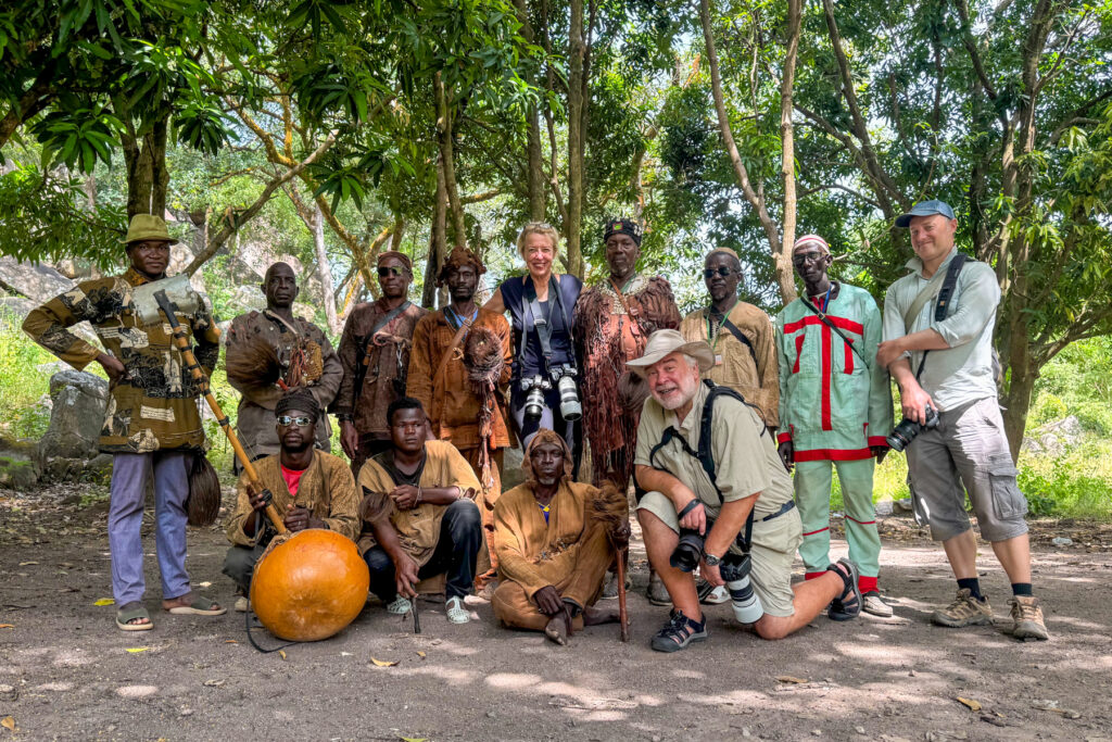 Inside the sacred forest of the Bambara speaking Dozos (image by Inger Vandyke)