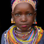 Visiting a Fulani village and meeting these colourful people is a true highlight of our journey through Benin (image by Ingrid Koedood)