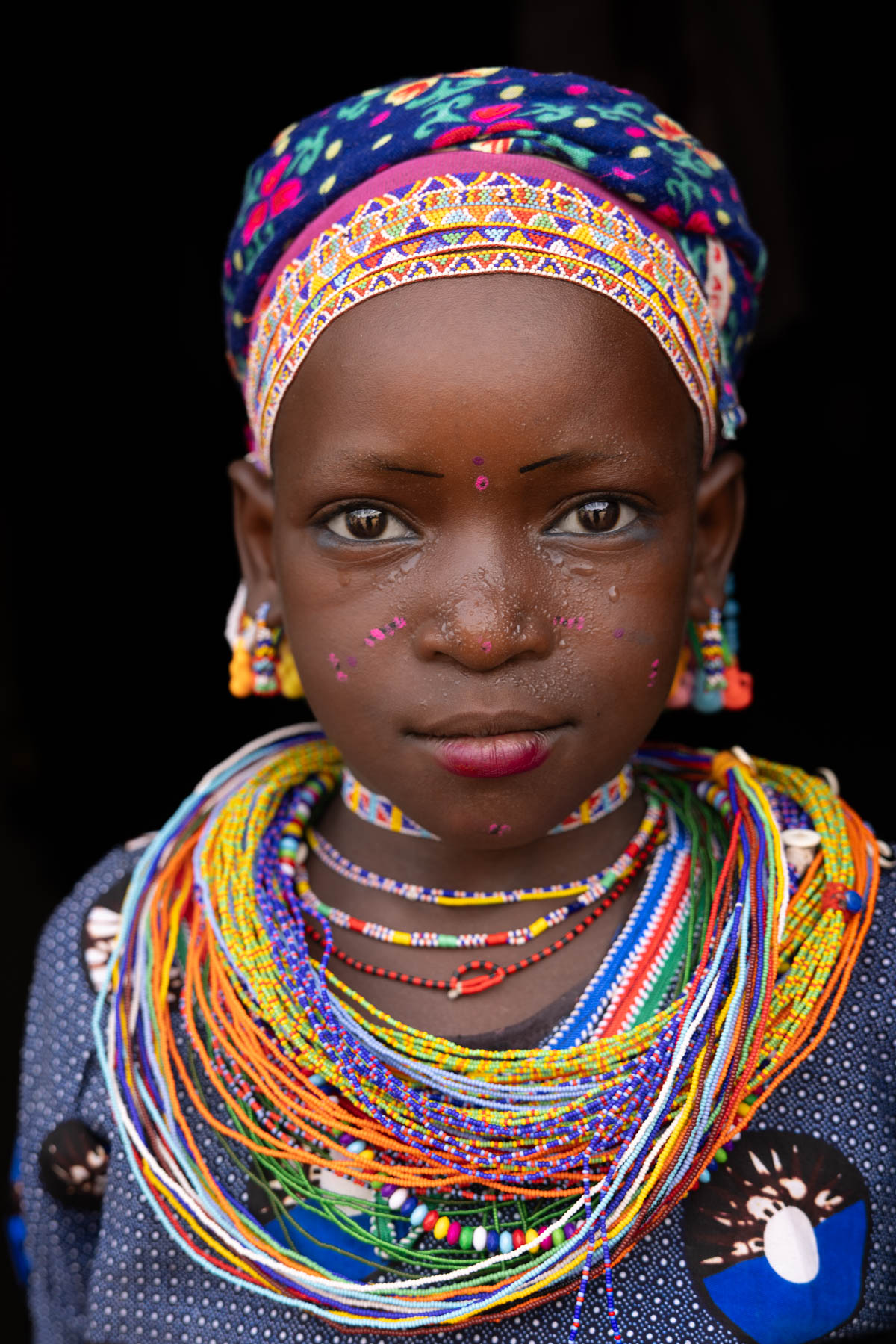 Visiting a Fulani village and meeting these colourful people is a true highlight of our journey through Benin (image by Ingrid Koedood)