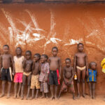 Before the Gambada ceremony began, we had so much fun with the local children. They loved posing for us (image by Ingrid Koedood)