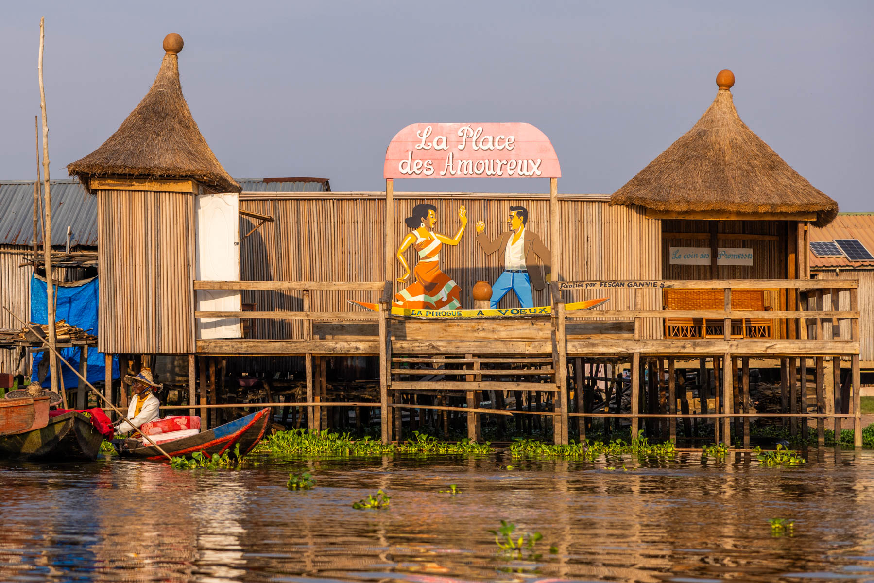 Ganvié, the Venice of Africa – a floating village where love has its own place (image by Ingrid Koedood)