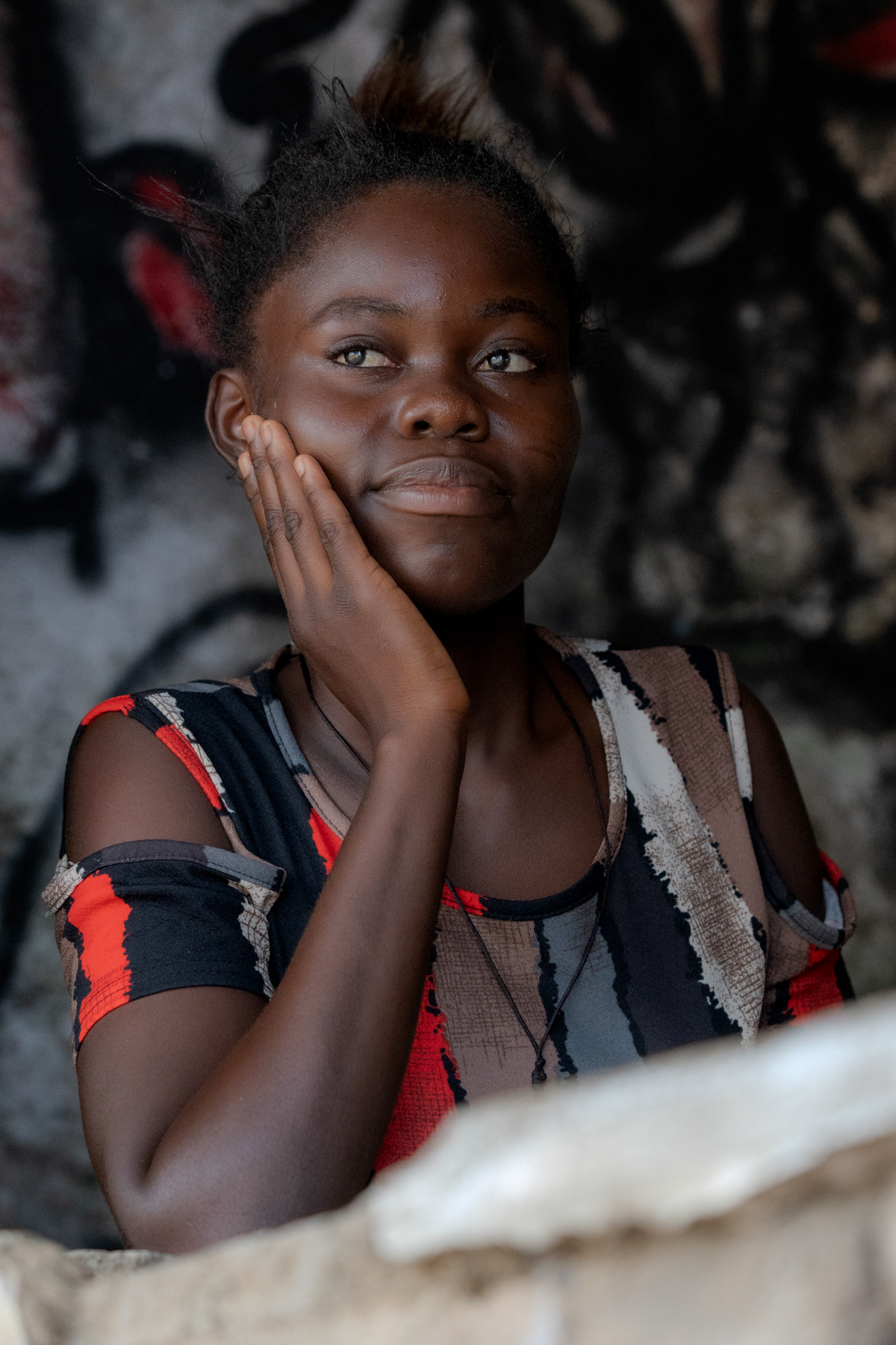 Lost in Thought in Old Grand Bassam (Image by Craig Baulcomb)