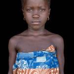 Portrait of a young girl of the Holi tribe (image by Ingrid Koedood)