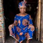 Among the Holi tribe in Benin, traditional scarification appears not only on the face but also on the body, including the stomach. These are marks of identity and heritage (image by Ingrid Koedood)