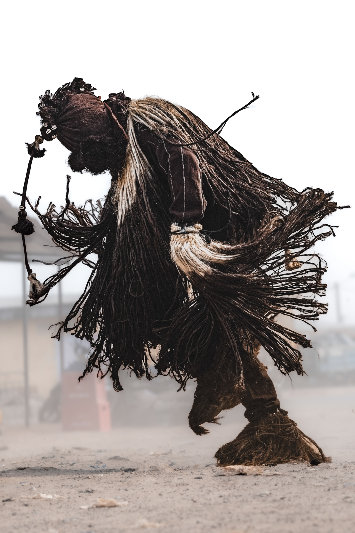 Malenke Poro Ritual Dancer (Image by Craig Baulcomb)