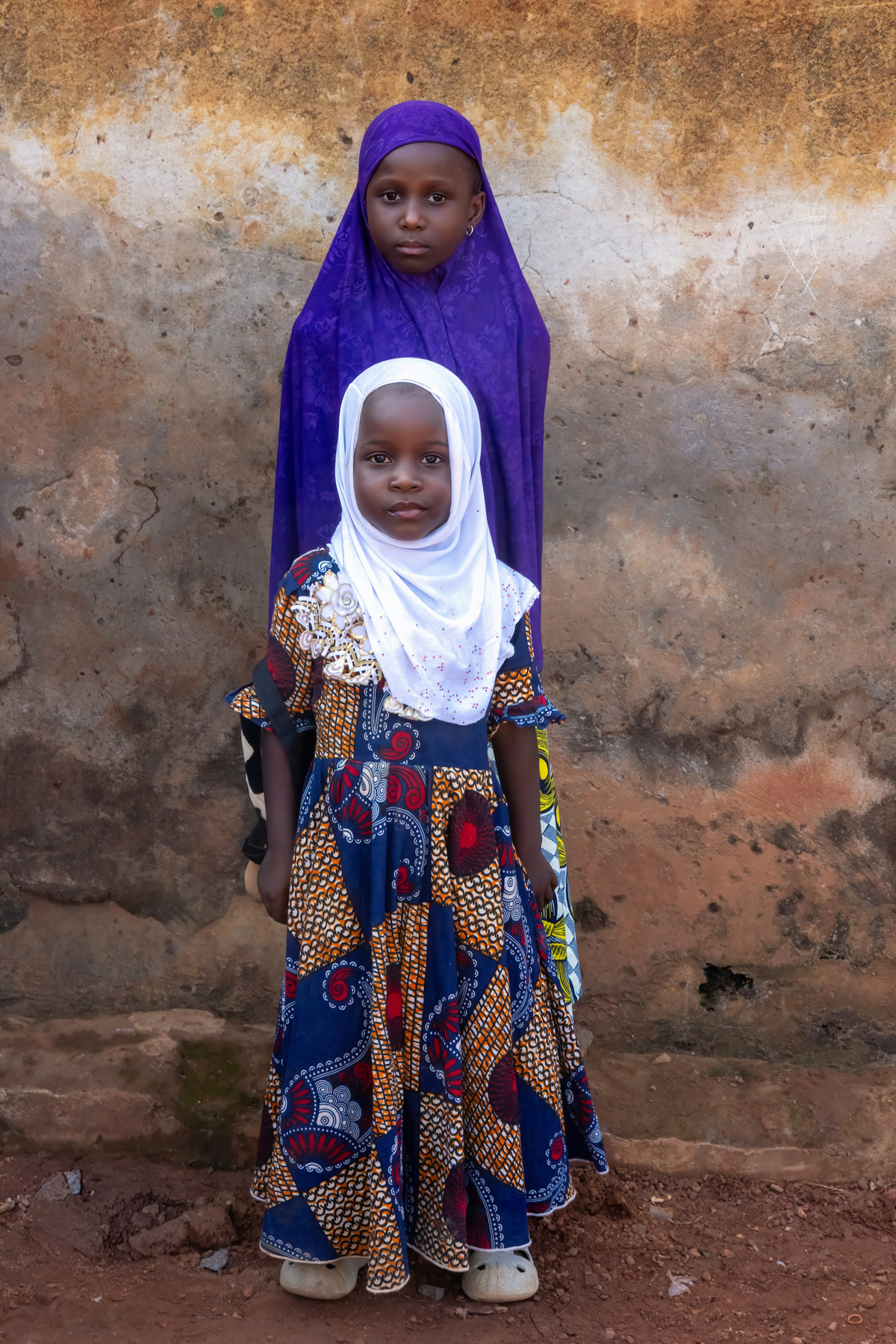 Muslim girls in the old Islamic quarter of Man (image by Inger Vandyke)