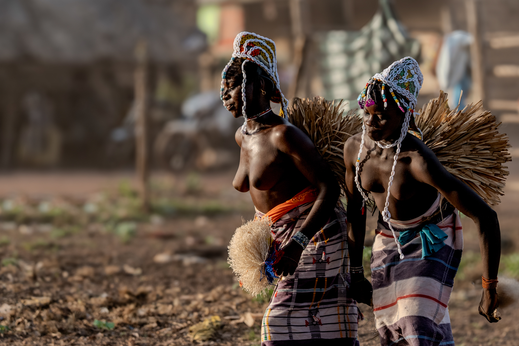 N'Goron Dancers - Dance of Senufo Virgins (Image by Craig Baulcomb)