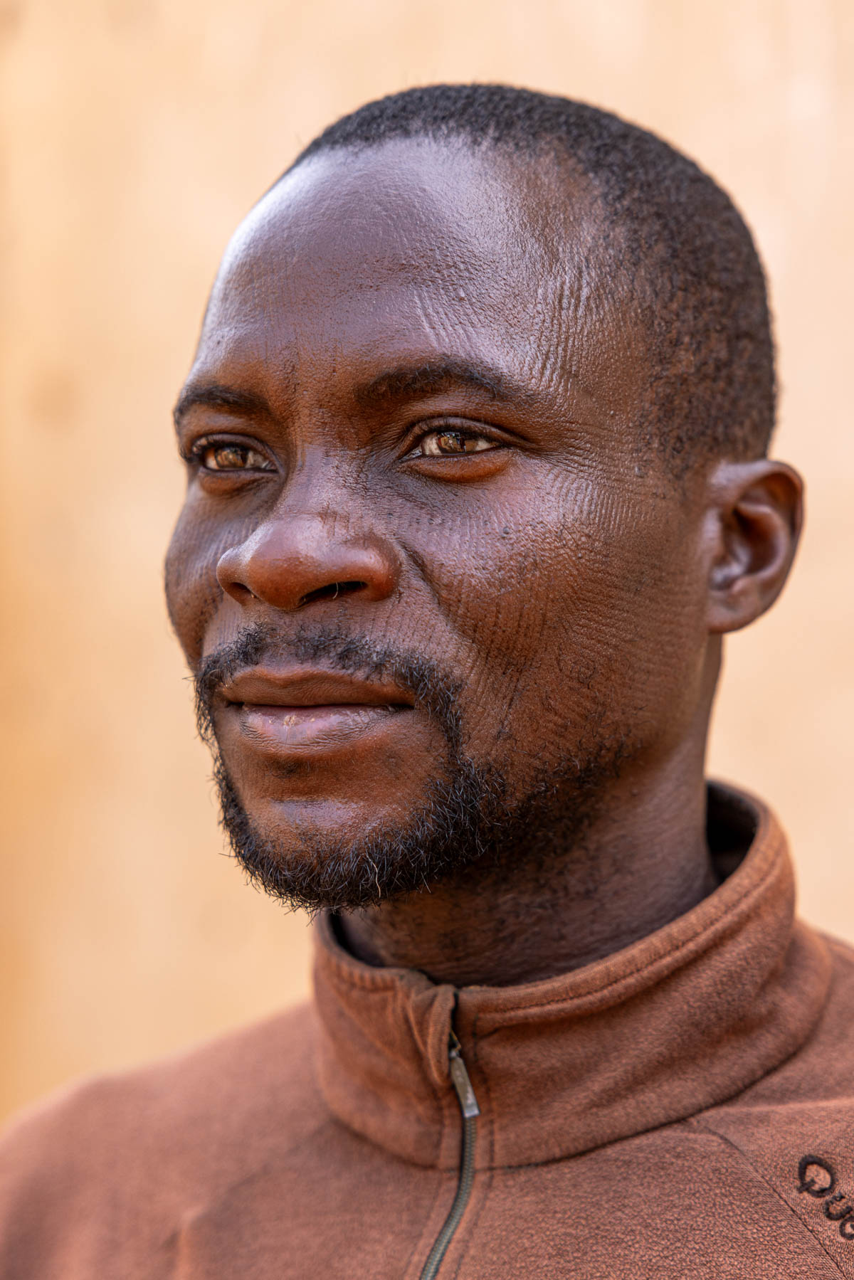 An Otamari man with fine traditional facial scarification (image by Ingrid Koedood)
