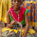 After the Sakpata ceremony we were lucky to take some portraits (image by Ingrid Koedood)