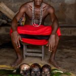 Shango priest. Shango is the Yoruba deity of thunder, lightning and justice (image by Ingrid Koedood)
